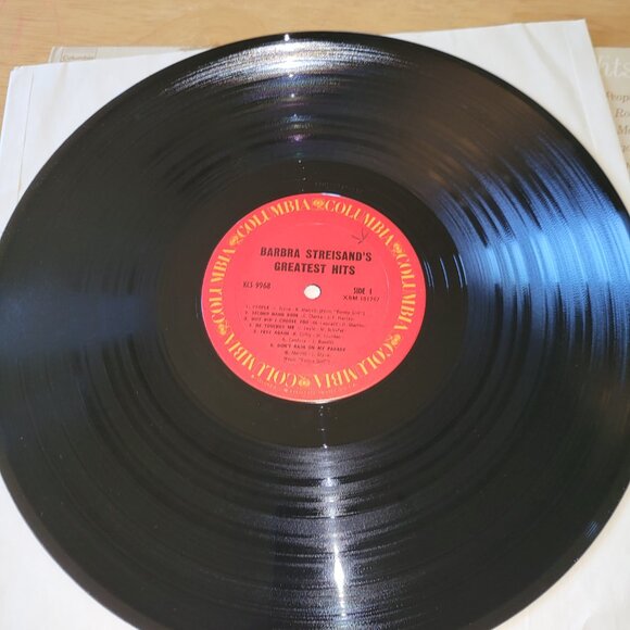BARBRA STREISAND Greatest Hits LP 1970 Columbia Records KCS 9968 Pop Music LP8 - Picture 5 of 9